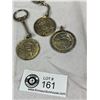 Image 1 : A Lot of Mexican Silver Key Chains