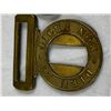 Image 2 : A WW2 Kings Crown Brass Belt Buckle