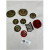 Image 1 : A Lot of Canadian 1940's Battle Dress Insignia