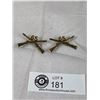 Image 1 : US WW1 Collar Badge to The 65th