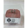 Image 2 : New Tested and Marked 925 Sterling Pink & White Cubic Zirconia Ring. Size 6 Good Quality, Nice Spark