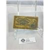 Image 1 : 1900 Dominion of Canada 25 cent Note. Shinplaster