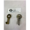 Image 2 : Vintage CNR CPR Canadian National Railway Switch Key