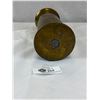 Image 2 : WWI Brass Trench Art Shell Vase 1917
