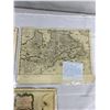 Image 2 : 3 Reproduction Maps from The Public Archives of Canada. 14 3/4" x 11 7/8" All Show Wear But Would Lo