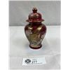 Image 2 : 2 Vintage Japanese Ceramic Jars Tallest is 6" Tall