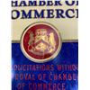Image 2 : Early 1900's London Chamber of Commerce Sign 5" x 7"