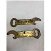 Image 2 : 2 Vintage Beer Bottle Openers Canada Bud/ Black Label
