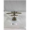 Image 1 : Nice Stainless steel airplane desk décor 5 1/5 x 5