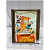 Image 2 : 12 x 15 Walt Disney Big Bad Wolf Three Little Pigs wall art on wood
