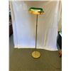Image 1 : Nice Vintage Bankers Lamp Floor Model 50" tall adjustable height