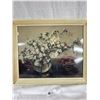 Image 2 : Mid Century Modern Cherry Blossom Picture from Woodwards Very Nice