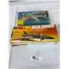 Image 2 : 2 Models Complete in Original Boxes Mustang p51 & Delta Dagger
