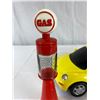 Image 3 : Volkswagen Bug, Small gas pump decanter and diecast john deer tractors etc