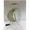 Image 2 : Mid Century Modern Moon Lamp Magazine Rack