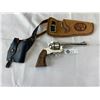 Image 1 : Vintage Cap gun in leather holster with belt