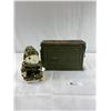 Image 1 : Vintage US ammo Box and Musical Hamster