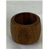 Image 2 : Wooden Napkin Ring Made from a British Battleship