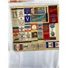 Image 2 : 2 pages of canadian military matchbooks glued on paper