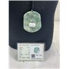 Image 3 : Beautiful Jade Landscape Pendant. 25.05 grams with COA