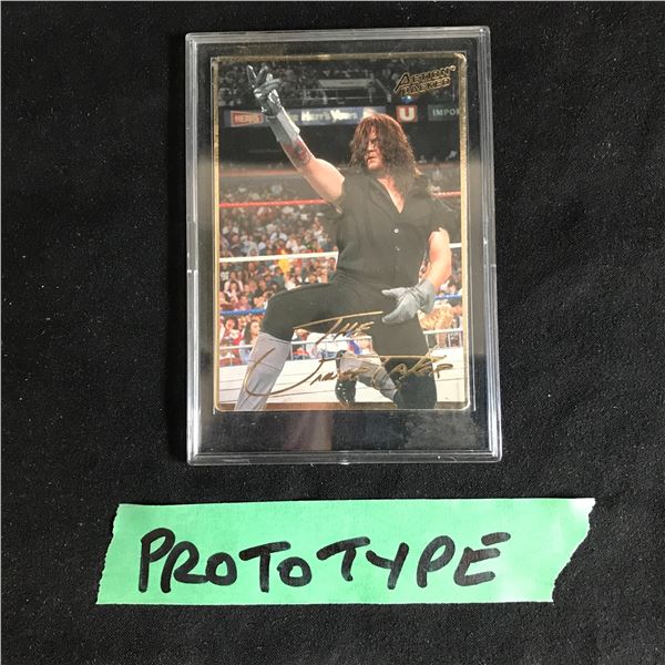 ACTION PACKED "THE UNDERTAKER" WRESTLING CARD (PROTOTYPE)