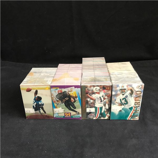 FOOTBALL TRADING CARDS LOT