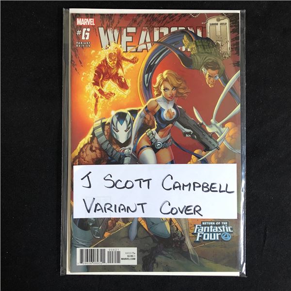 WEAPON H #6 (MARVEL VARIANT)