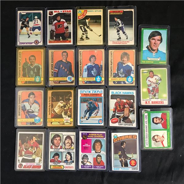 VINTAGE HOCKEY CARD LOT