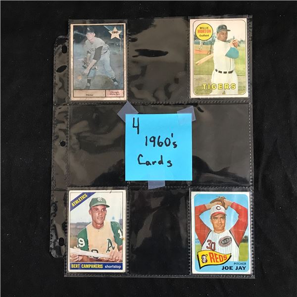 1960s BASEBALL CARD LOT