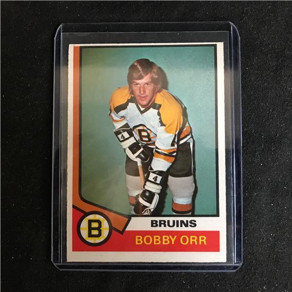 1974-75 O-Pee-Chee #100 Bobby Orr