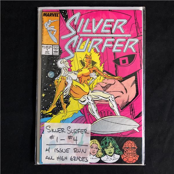 SILVER SURFER #1-4 (MARVEL COMICS)