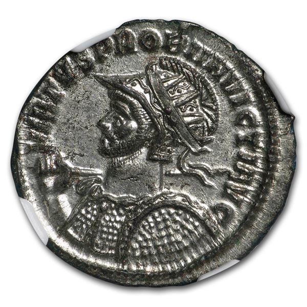 Roman Silvered Bi Aurelianianus Emp. Probus 276-282 AD Ch MS NGC