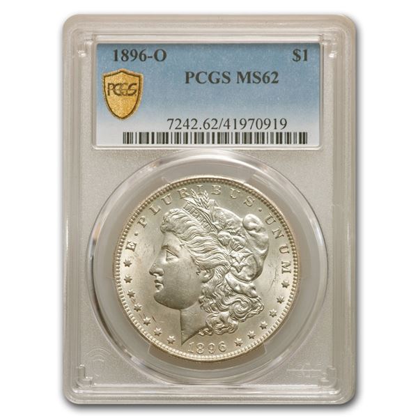 1896-O Morgan Dollar MS-62 PCGS