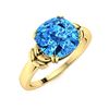 Image 2 : Natural 1.38 CTW Topaz Solitaire Ring 18K Yellow Gold
