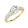 Image 2 : Natural 1.74 CTW Diamond Solitaire Ring 18K Yellow Gold
