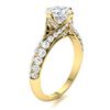Image 2 : Natural 2.33 CTW Diamond Solitaire Ring 14K Yellow Gold