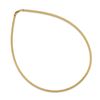 Image 2 : 14k Yellow Gold Stretch Mesh Necklace - 18 in.