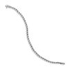 Image 2 : 14K White Gold Polished Fancy Link Bracelet - 7.5 in.