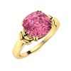 Image 2 : Natural 1.37 CTW Tourmaline Solitaire Ring 14K Yellow Gold