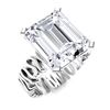 Image 2 : Natural 5.08 CTW Topaz Solitaire Ring 18K White Gold