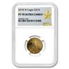 Image 1 : 2018-W 1/4 oz Proof Gold American Eagle PF-70 NGC (Various Label)