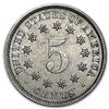 Image 2 : 1883 Shield Nickel AU