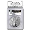 Image 2 : 2011 5-Coin Silver Eagle Set MS/PR-70 PCGS (FS, Mercanti, 25th)