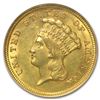 Image 2 : $3 Gold Princess MS-61 NGC/PCGS - Random Year