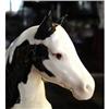 Image 1 : BESWICK HORSE FIGURINE-BLACK/WHITE #1660156