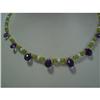 Image 1 : Peridot F.W. Pearl Citrine & Amethyst Briolets #1660187