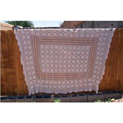 Victorian Crochet Double Bed/Bedspread #1660203
