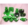 Image 1 : Hocking Fire King Green Set #1660504