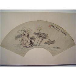 fine Chinese Fan Painting #1660779