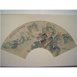 fine Chinese Fan Painting #1660780